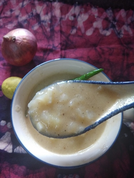 Potato Onion French Style Soup