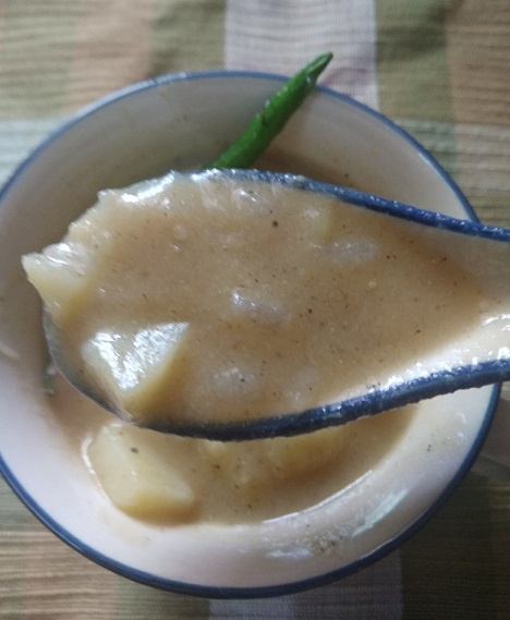 potato onion fench soup